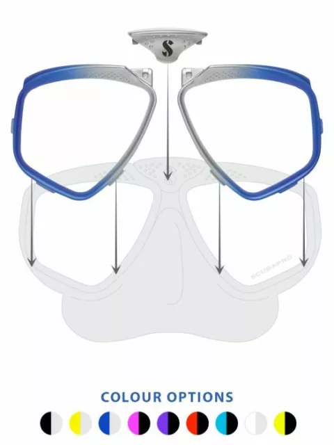 Scubapro MASK COLOR KITS FOR ZOOM EVO