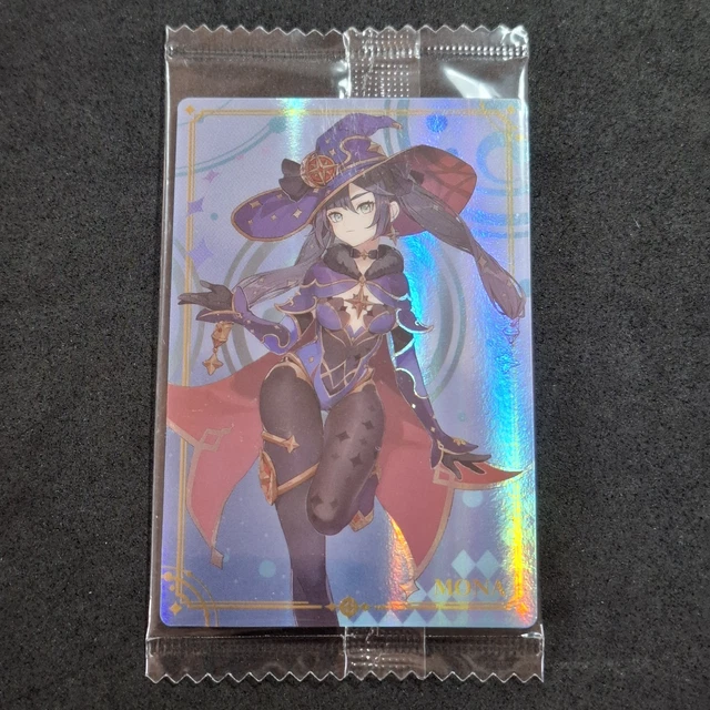 MONA R 24 Genshin Impact Bandai Japanese Wafer Card Sealed EUR 19,90 ...
