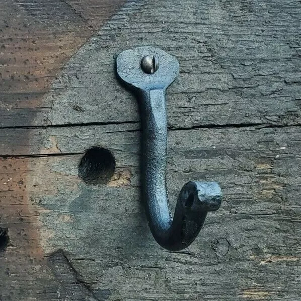 Wrought Iron Hooks Hand Forged, Round 2