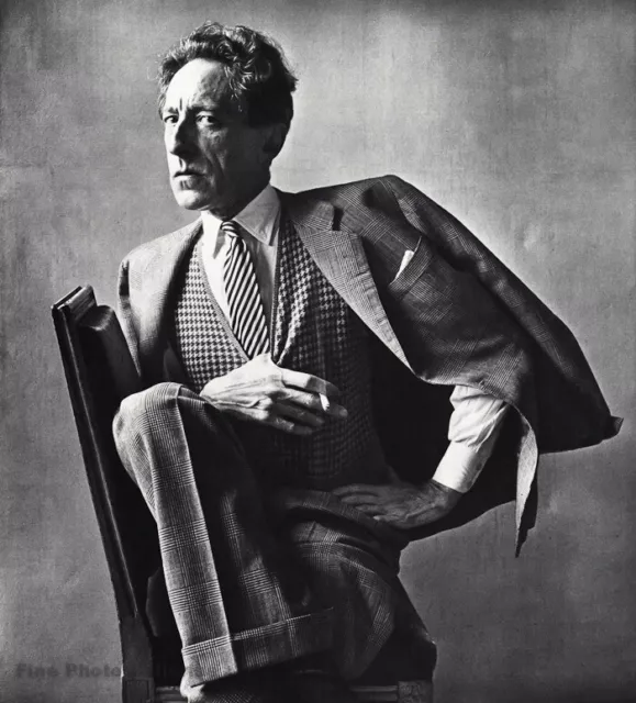 1948 JEAN COCTEAU French Artist Author By IRVING PENN Poet Novel Film Photo Art