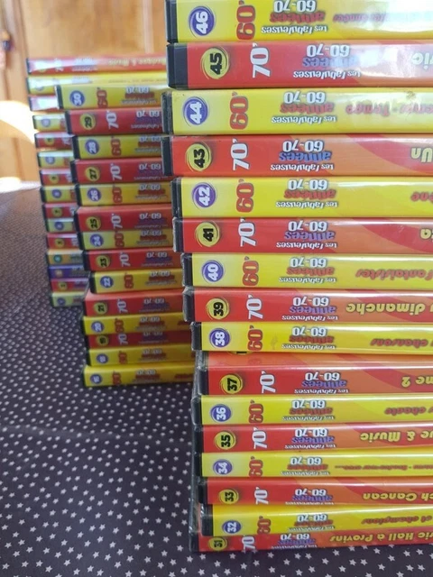 45 Dvd - Les Fabuleuses Années 60-70
