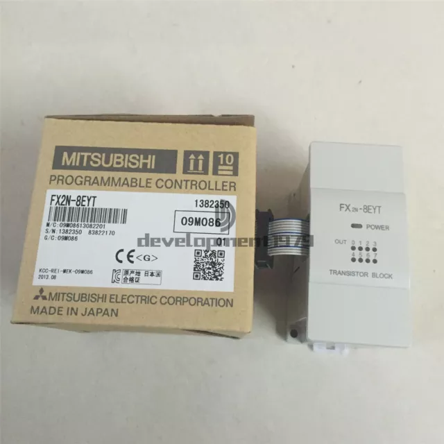 1PCS Neu Mitsubishi Plc FX2N-8EYT Programmierbar Kontroll-