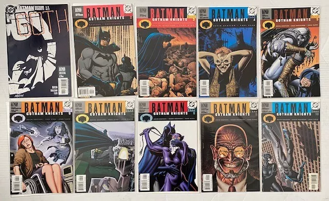 Batman: Gotham Knights #1-74 Complete Set Run Vf/Nm (Dc 2000) *Black & White*