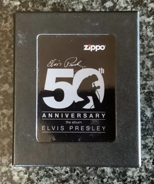 Elvis Presley 50th Anniversary Debut Album Zippo Lighter - Limited Edition - 216