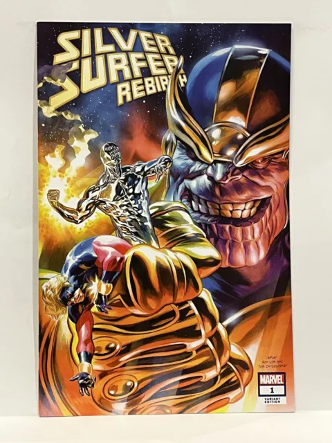 Silver Surfer Rebirth #1 Variant Felipe Massafera Trade Dress 2022 Thanos Homage