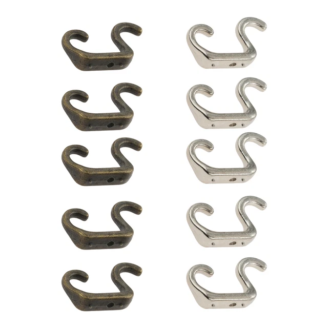 5Pcs DIY Wall Hooks Towel Clothes Bathroom Kitchen Bedroom Fitting Room Hanging