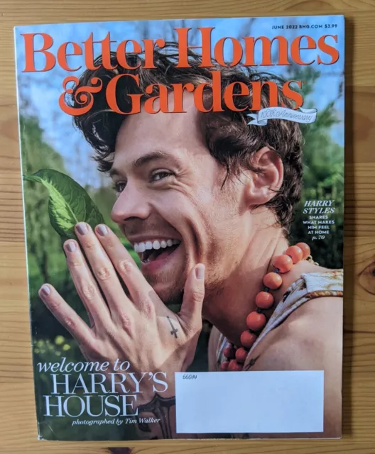 Better Homes & Gardens June 2022 Harry Styles Fine Line Harry's House Salads