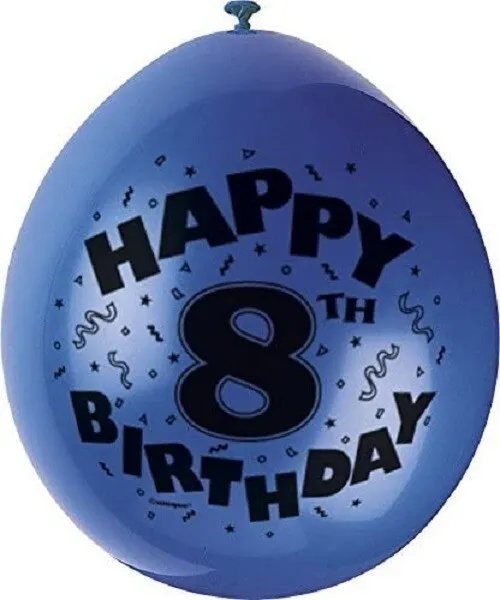 Nuevos globos llenos de aire de cumpleaños niño/niña, globos impresos de feliz cumpleaños 12 pulgadas