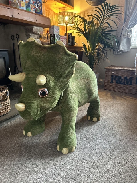 PLAYSKOOL KOTA TRICERATOPS Robotic Ride On Interactive Dinosaur