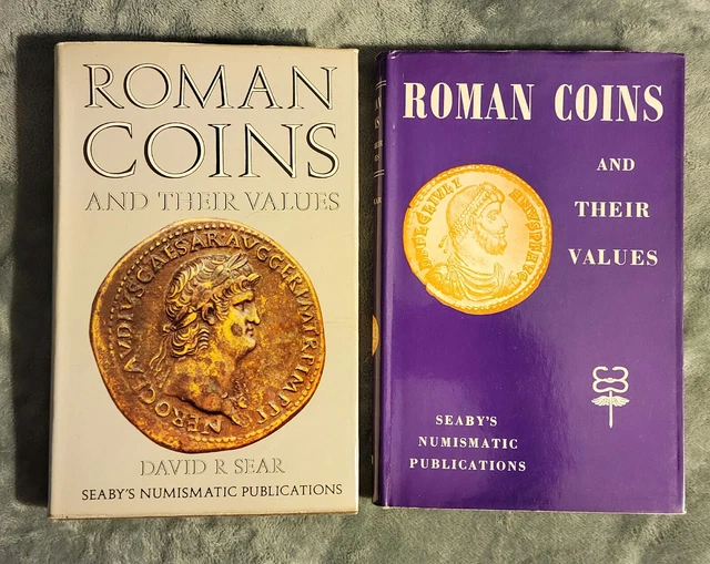 ROMAN COINS AND THEIR VALUES, David Sear, 1964 & 1970 Ed., Seaby's
