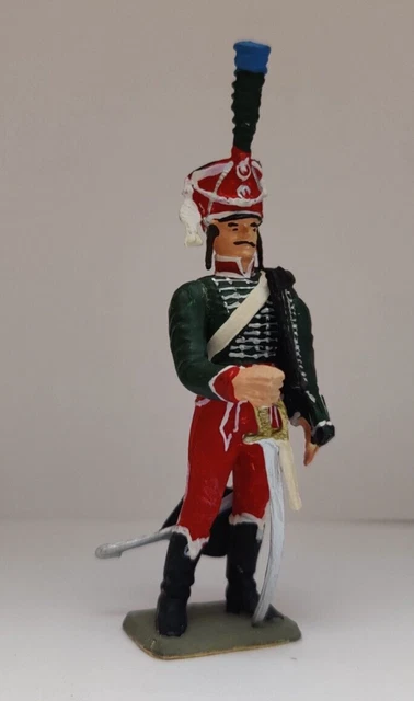 STARLUX EMPIRE PLASTIQUE 1975 / Artilleur A Cheval De La Garde