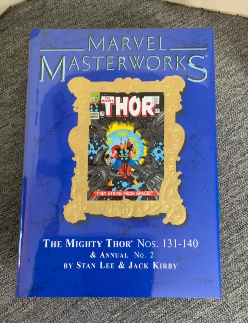 Marvel Masterworks Vol 69 The MIghty Thor 131-140 HC Foil Variant SEALED