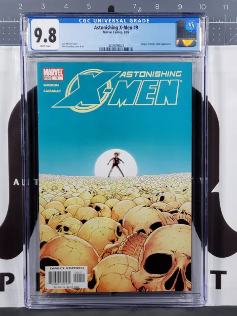 Astonishing X-Men #9 CGC 9.8 **1st App Danger*Deadpool 3**Marvel Comics 2005**