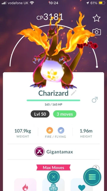 Pokémon Go - Dracaufeu/Charizard Trade - Échange De Pokémon - Neuf Scellé - Pour Mobile