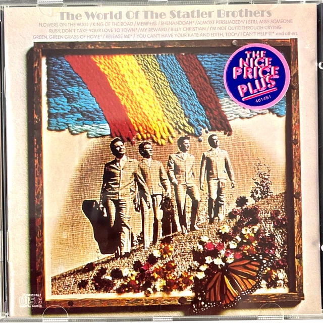 THE STATLER BROTHERS World of Greatest Hits CD 1989 Counting Flowers On