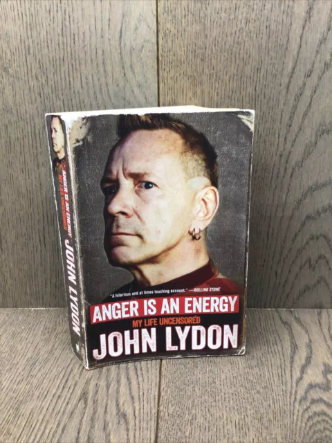 Anger Is an Energy: My Life Uncensored by John Lydon (English) Paperback Book