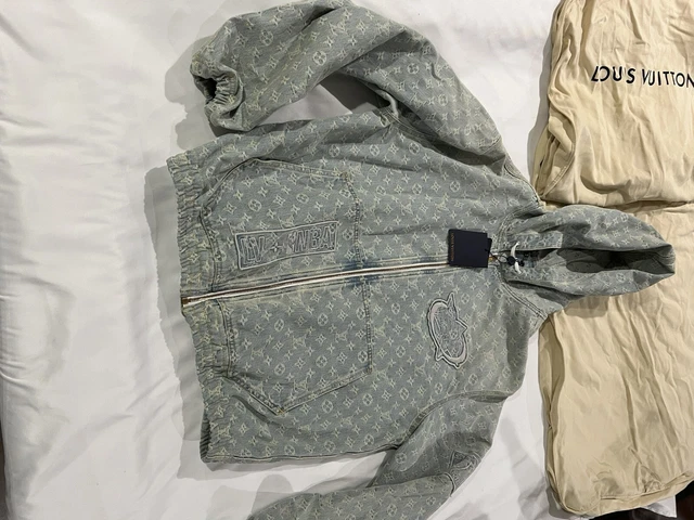 Louis Vuitton FLEECEJACKE AUS MONOGRAM-JACQUARDGEWEBE L/XL/XXL -  sorry_not_fame Mall