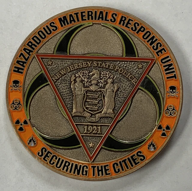 NJSP NEW JERSEY State Police Hazardous Materials Response Unit