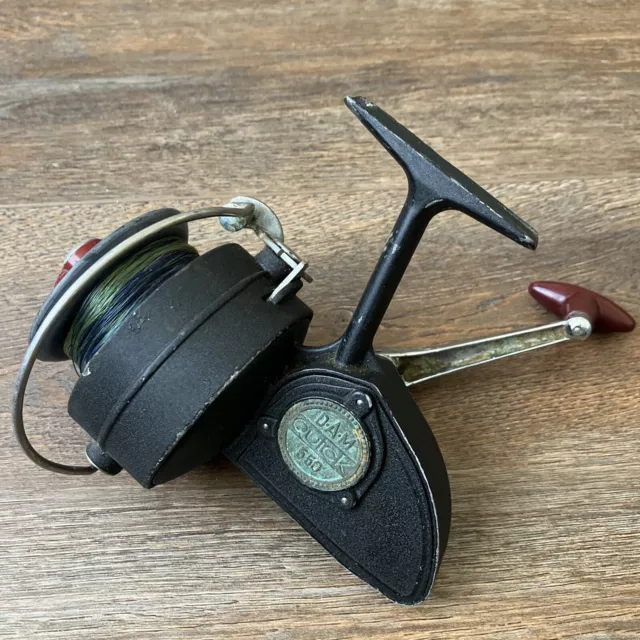 VINTAGE AMAZING D.A.M Quick 550N Spinning Reel MADE West Germany FINESSA  SERIES $45.00 - PicClick