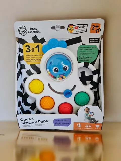 BABY EINSTEIN Octo-Push Bubble Pop Spielzeug Opus Farben Und Formen Feinmotorik