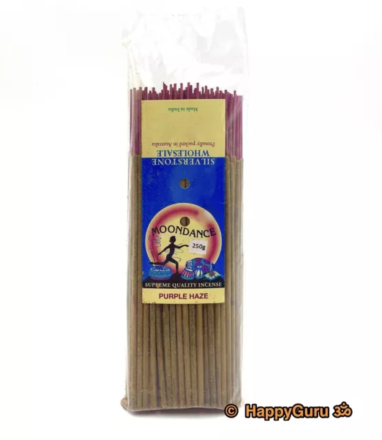 "Purple Haze" 235g Original Moondance Premium Masala Incense Sticks Bulk Buy