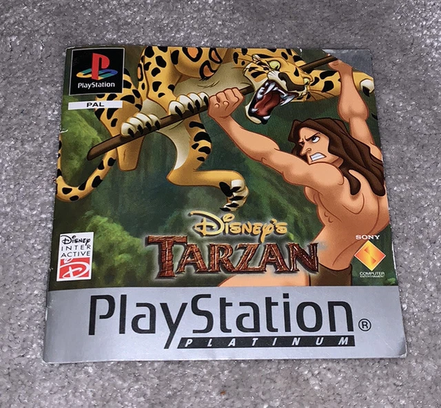 Tarzan Sur PlayStation 1 – Loose, Version Platinum, VF, PAL, état Correct