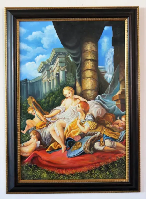 Dipinto copia "Rinaldo e Armida" di Francois Boucher