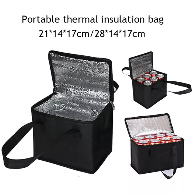 Bolsa de refrigeración térmica aislada picnic bolsa de camping bebida refrigeración almacenamiento Z ‡