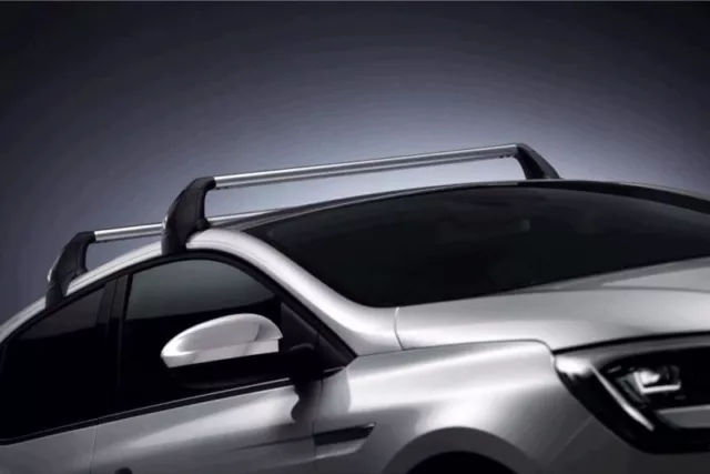 Barres de toit aluminium QuickFix sur barres longitudinales  pour SCENIC IV  - Retail Renault Group