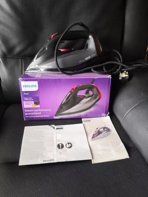 Philips Azur Steam Iron With Steam Boost & Glide Soleplate 2600W