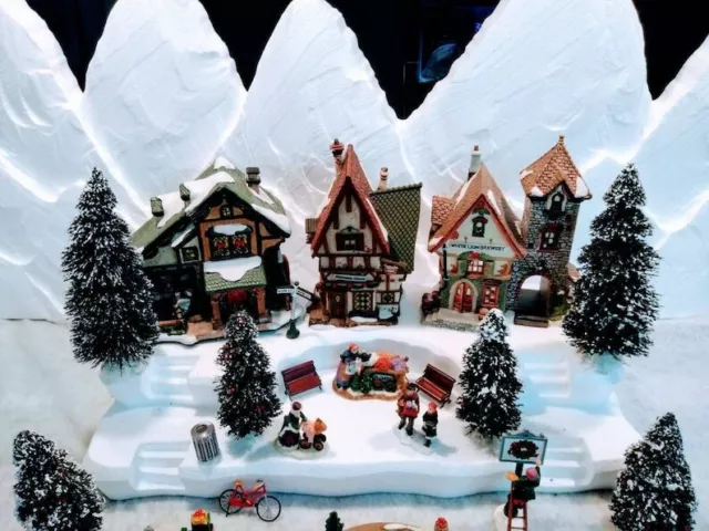 Styrofoam Display Platform for Christmas Villages (Lemax, Dept 56, Dickens)