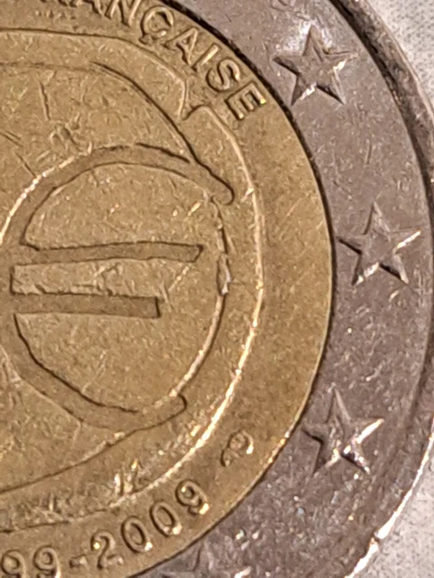 Pièce république française de 2 euros  rare 2