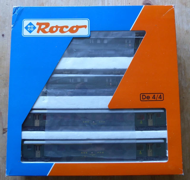 ROCO 43024 SBB CFF FFS Set De 4/4 analogique parfait état EUR 250,00 ...