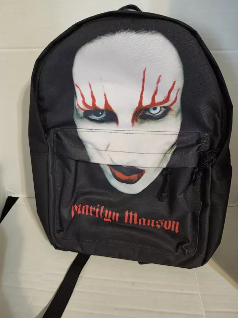 BRAND NEW Marilyn Manson - Rocksax - Marilyn Manson - Daypack Backpack NWTS