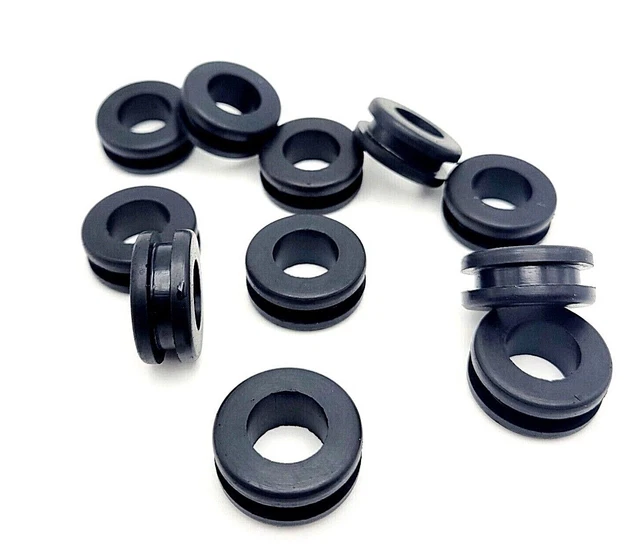 3/4" Panel Hole Rubber Grommets 1/2" ID for 1/8” Thick Wall Wiring Bushing