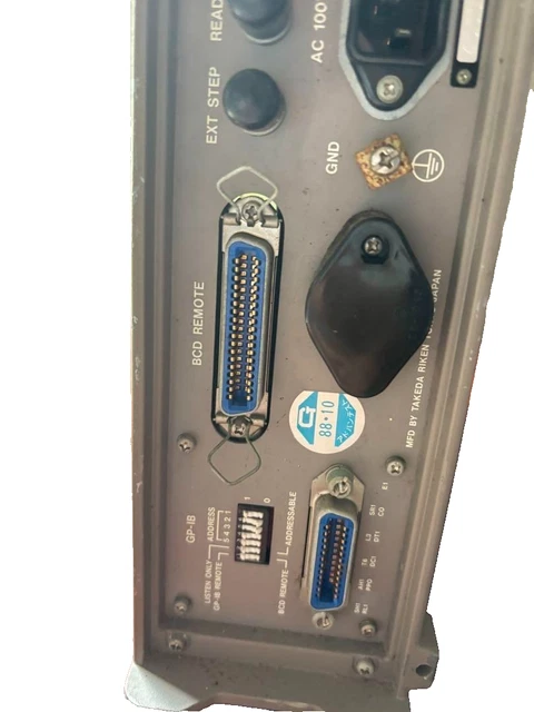 ADVANTEST TR6142 VOLTAGE/CURRENT Source Generator Unit As-Is For