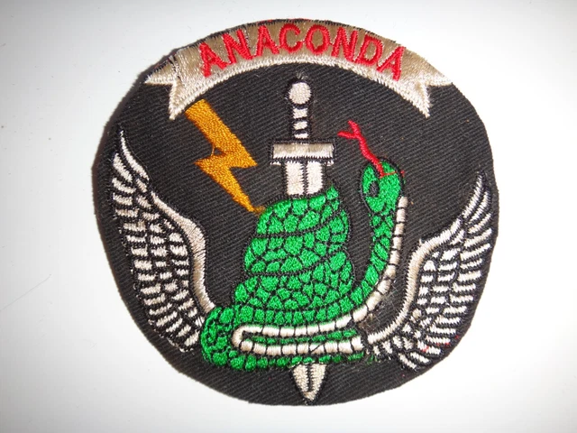 VIETNAM WAR US 5th Special Forces Group MACV-SOG RT ANACONDA CCN Patch ...