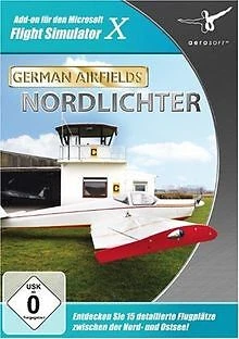 FSX German Airfields 2 Nordlichter by Aerosoft | Game | condition good