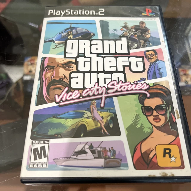 GRAND THEFT AUTO Vice City Stories PS2 Complete CIB (Sony PlayStation