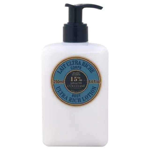 Shea Butter Ultra Rich Body Lotion by L'Occitane For Unisex 8.4 oz Body Lotion