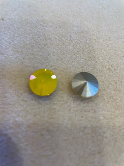 Genuine Swarovski 1122 Rivoli 1 x 12mm. 47 Colours. Select Colour Choice