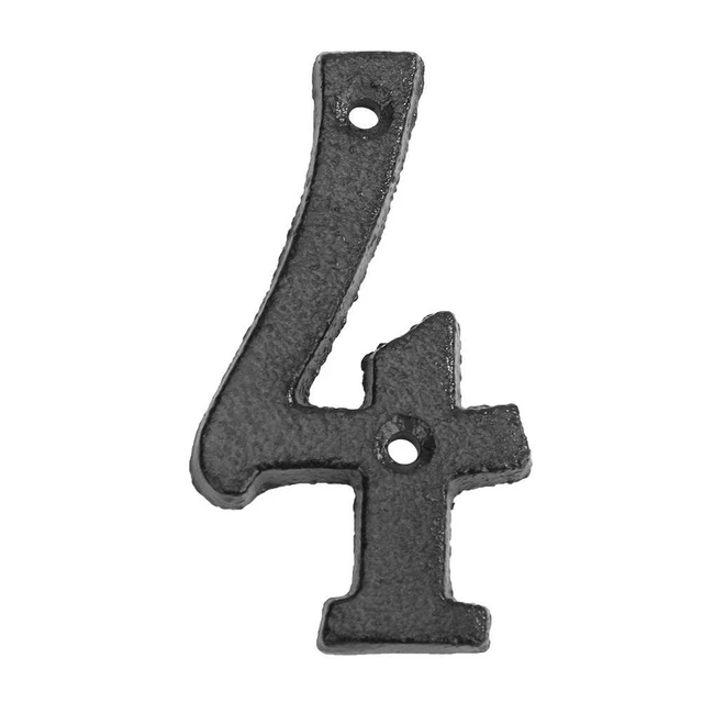 Letrero digital de metal hierro fundido placa de puerta hágalo usted mismo decoración de pared cafetería (4)