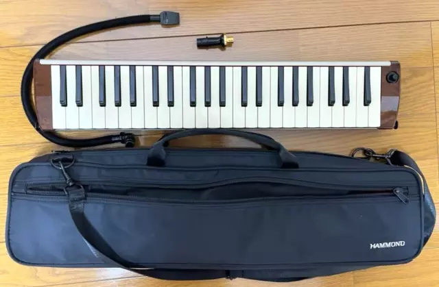 NEW SUZUKI HAMMOND Pro-44Hv2 44 Wind Keyboard Melodica with Soft Case From JP
