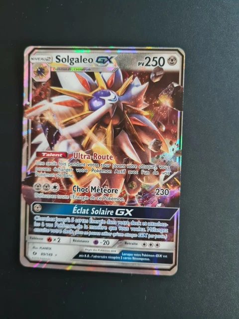 Pokemon TCG: Solgaleo-GX Full Art Ultra Rare Card #143/149 - Sun & Moon Series