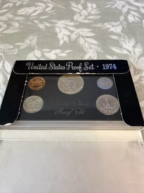 United States Proof Coin Set 1974 Sealed US Mint Coins (USP)