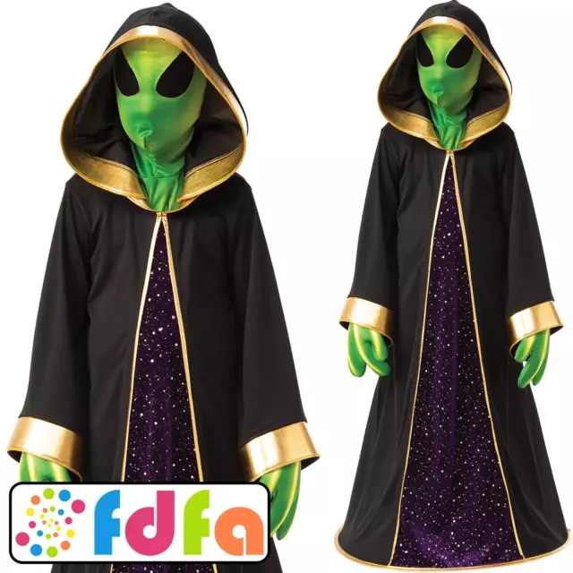 Rubies Official Classic Alien Halloween Kids Childs Fancy Dress Costume