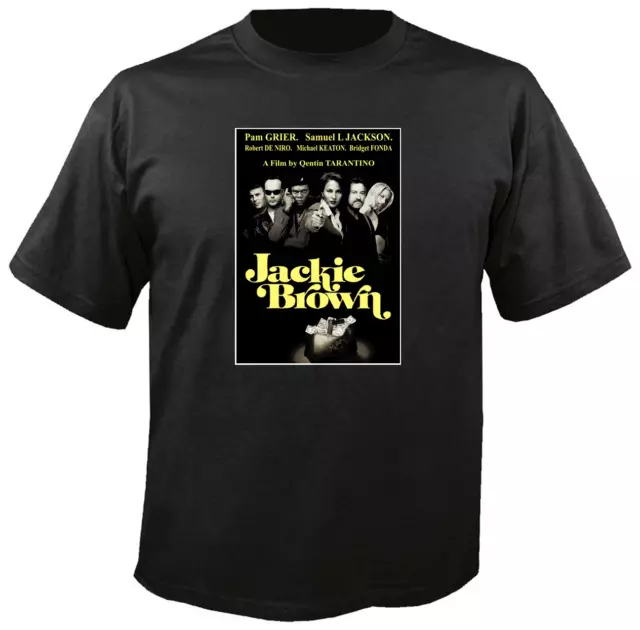 Tee Shirt Adult Unisex Classic Cult Movie JACKIE BROWN new cotton t shirt