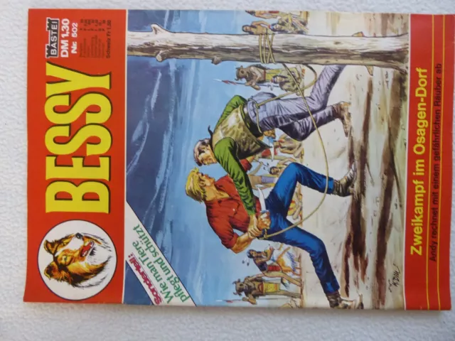 Bastei Verlag Bessy Grossband Nummer 502 in Zustand 1/1-2