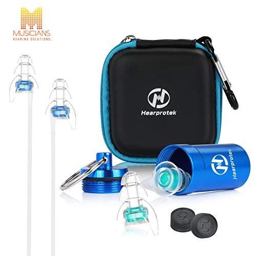 Hearprotek Bouchon Oreille Concert Bouchons d'oreilles Haute Fidélité antibru...