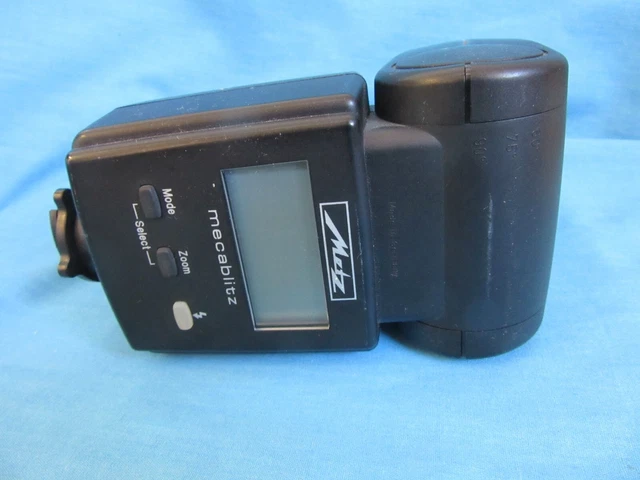 METZ Mecablitz 44 AF-4N FLASH for Nikon-- Used, tested, in great condition 2
